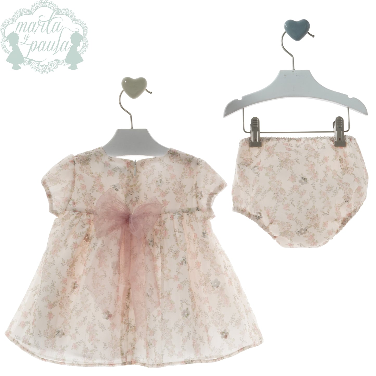 VESTIDO BEBE CON BRAGUITA-GEISHA