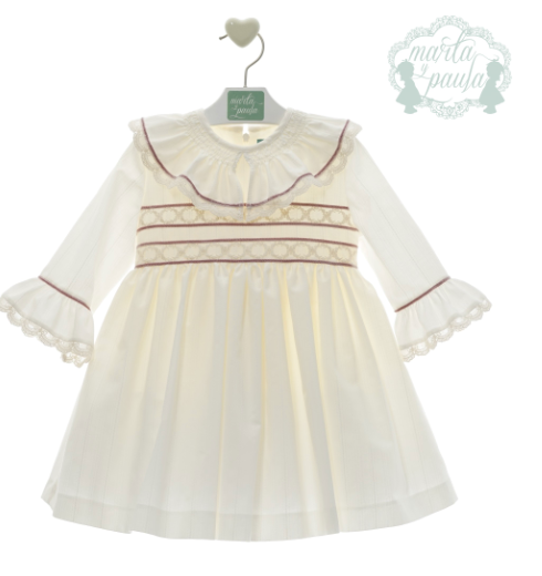Vestido infantil- C. Audrey de Marta y Paula