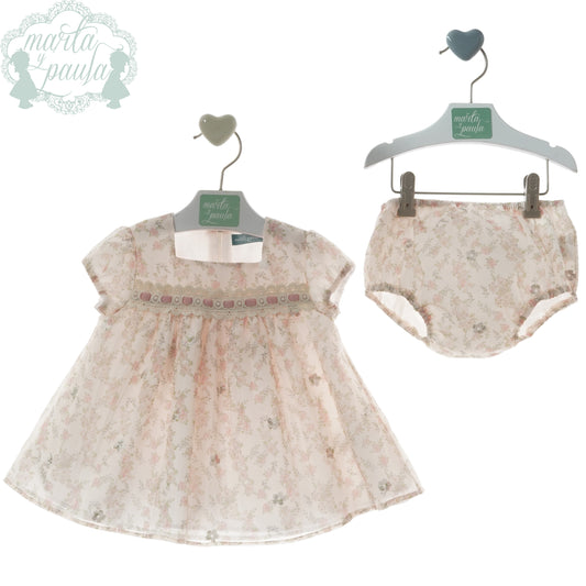 VESTIDO BEBE CON BRAGUITA-GEISHA