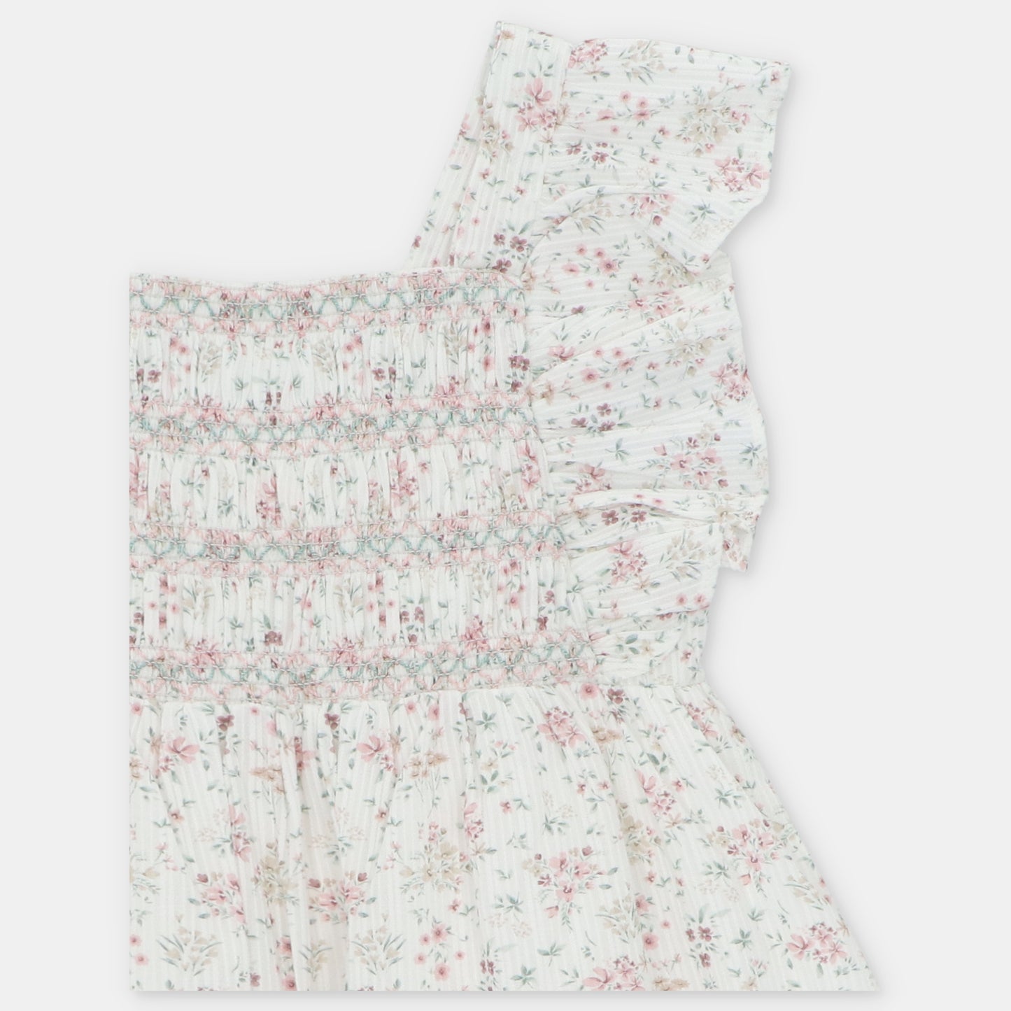 Vestido tela punto smock