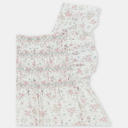 Vestido tela punto smock