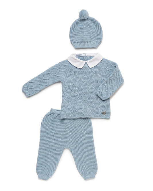 Conjunto 3 piezas punto lin- C. Esencia de Juliana