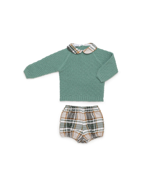 CONJUNTO PANTALON CUADROS