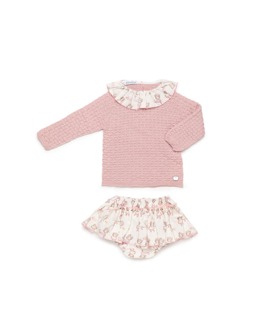 CONJUNTO BRAGA VOLANTE MUÑECAS