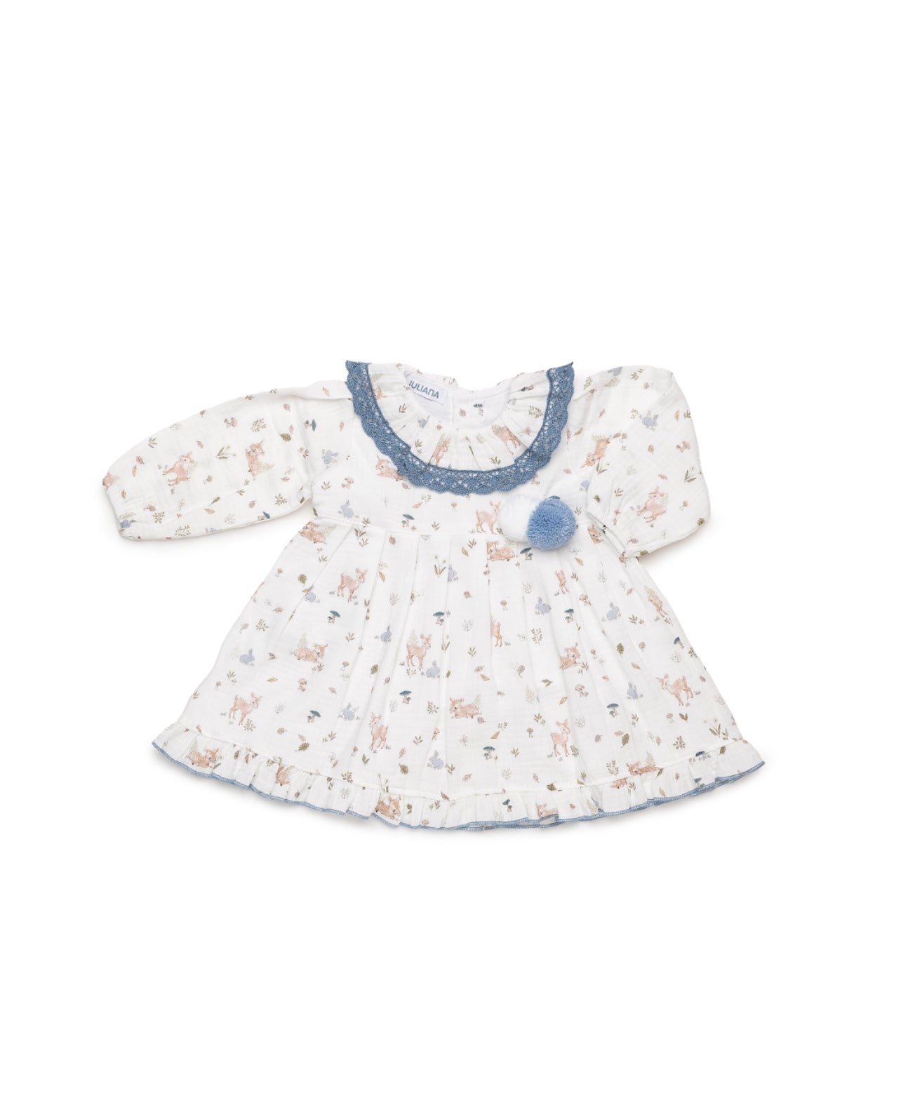 VESTIDO CORTADO CINTURA ANIMALITOS