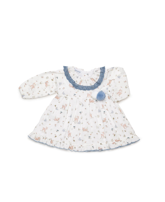 VESTIDO CORTADO CINTURA ANIMALITOS