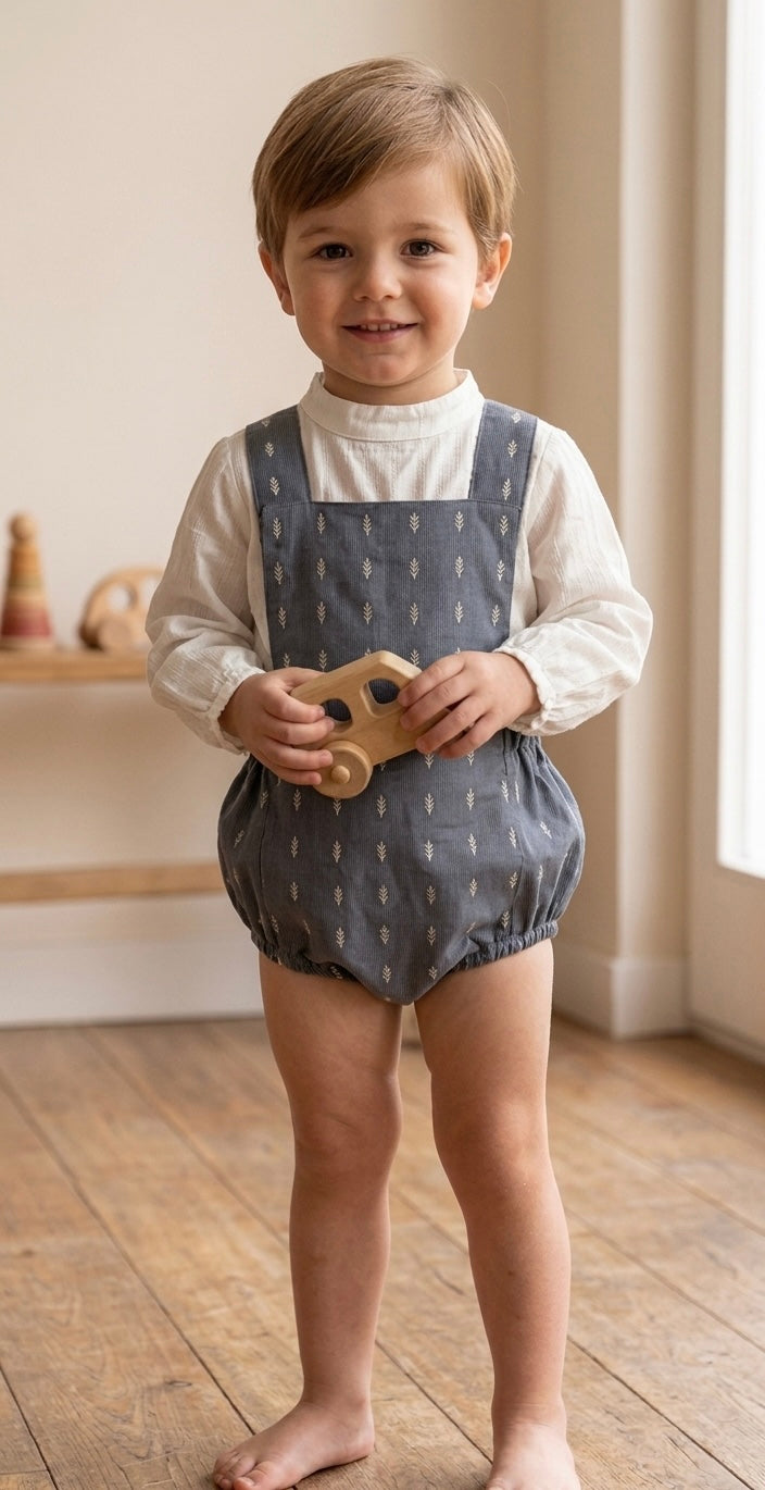 Peto tela unisex- C. Índigo