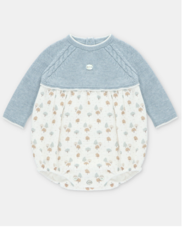 Pelele punto y tela- C. Sheffield de Martin Aranda